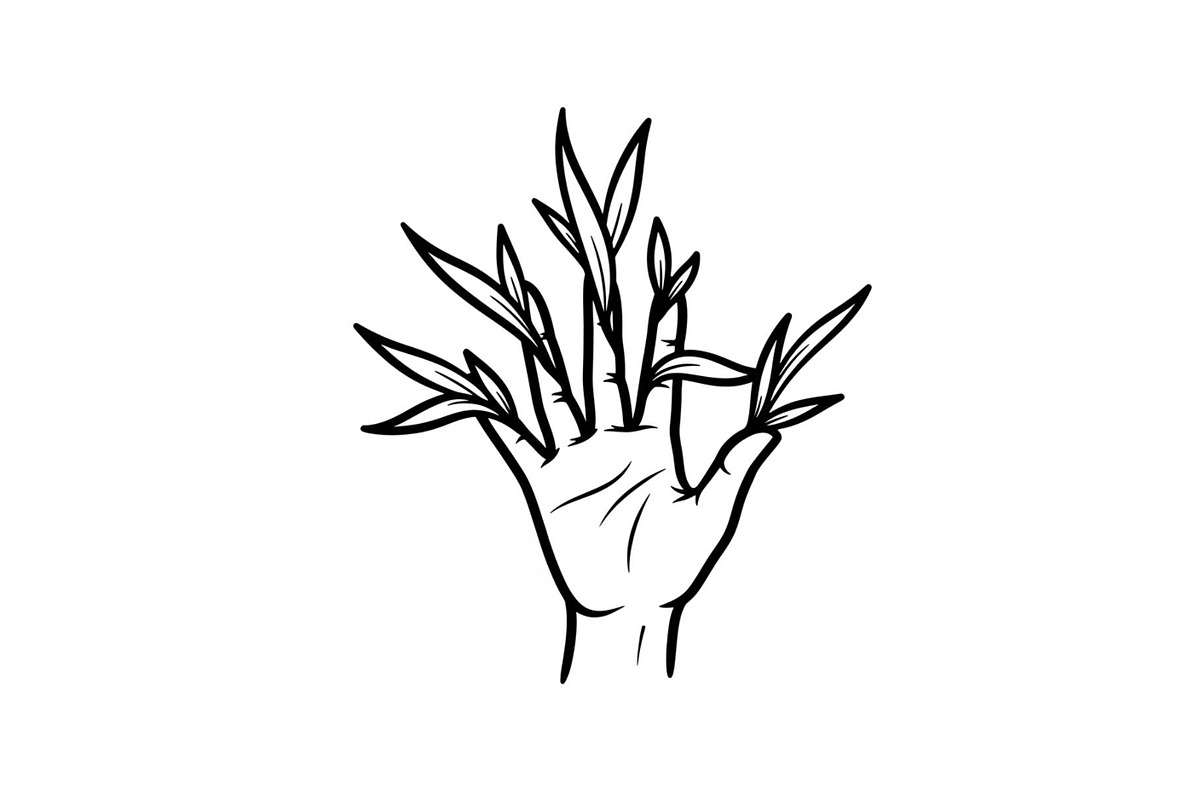 Hand Plant Growth Bundle, an Illustration by yasushie (Photo 30 of 31)