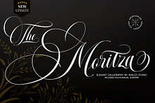 Moritza Script With Ornament