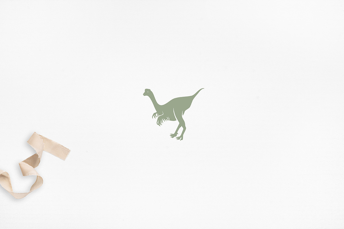 Hand drawn dinosaurs set, an Animal Illustration by handsketched (Photo 9 of 9)