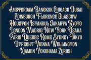 Kingstown parlour, a Slab Serif Font by Damarletter (Thumbnail 7 of 8)