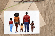Our Huge Family Clipart, Parents, a Person Illustration by ArtedeCatrin (Thumbnail 7 of 10)