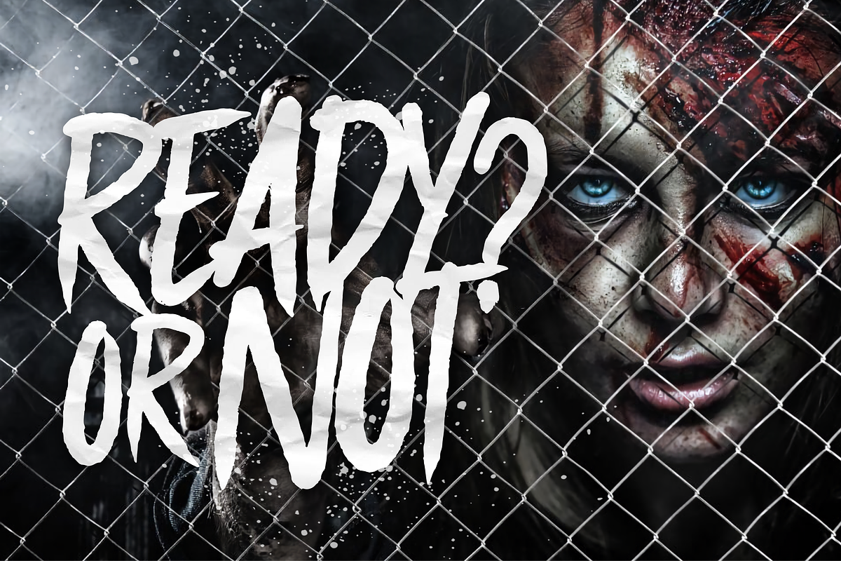 Blackmourn A Handbrush Horror Font, a Font by Allouse Studio (Photo 3 of 10)