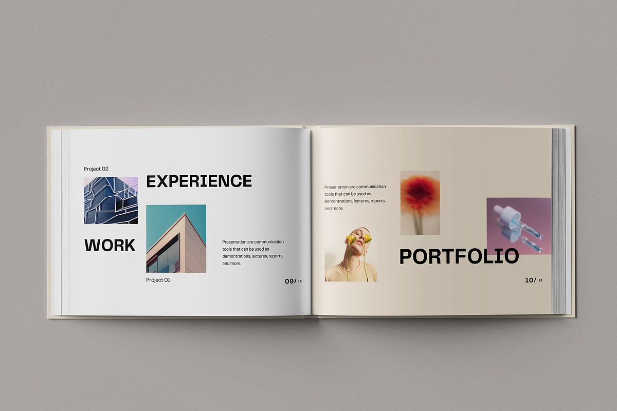 Landscape Book Mockup, a Books & Magazine Mockup by Tokobeta (Photo 3 of 11)
