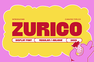 Zurico - Bold Display Font