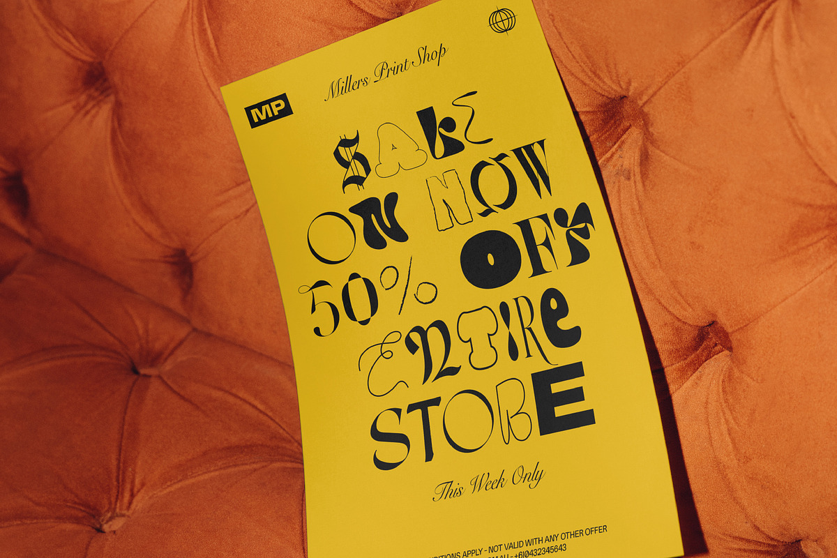 Alpha Punk - Mix and Match Font, a Blackletter Font by Tropical Type (Photo 3 of 11)