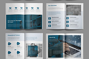 Company Profile Layout, a Brochure Template by ContestDesign (Thumbnail 3 of 4)