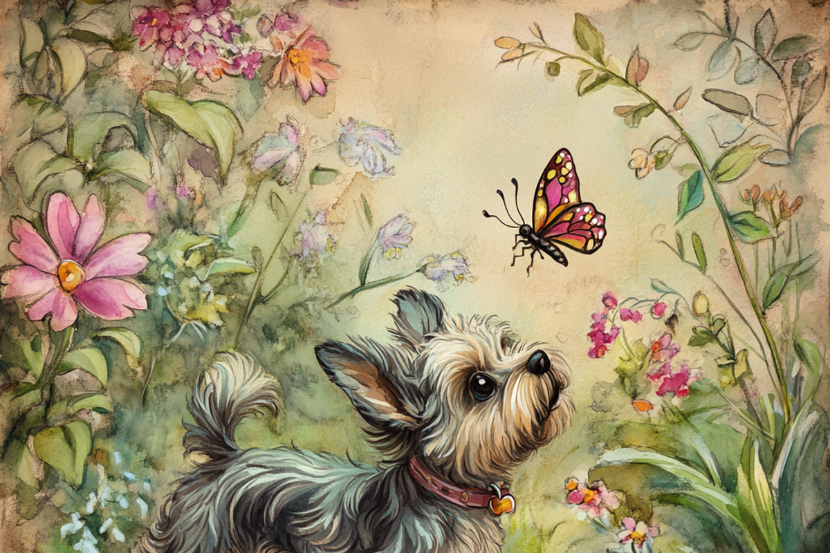 Playful Terrier Dog, a Graphic by Printable Treasure (Photo 5 of 8)