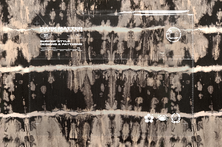 4x Earthly Seamless TieDye Pattern, a Pattern Graphic by darkmatter_graphicworks