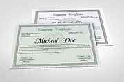 Certificate or Diploma Templates, a Stationery Template by idesignstudio (Thumbnail 4 of 5)