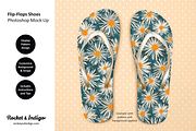 Flip-Flop Shoes Photoshop Mock-Up, a Product Mockup by Rocket & Indigo (Thumbnail 1 of 4)
