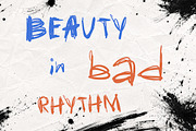 Don't fix handwritten instinct font, a Handwritten Font by MixedArt (Thumbnail 5 of 5)