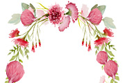Carnation Watercolor Clipart PNG 59!, a Decorative Illustration by LilyBoo Clipart (Thumbnail 4 of 4)