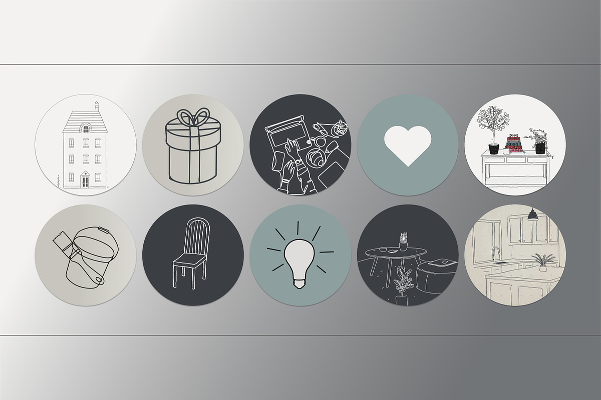 Realtors Instagram Highlight Covers, a Social Media Template by Glow Muse Studio (Photo 4 of 10)