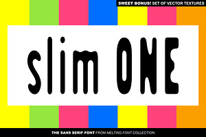 SlimOne Normal Sans Serif Font