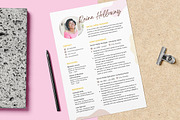 CANVA Resume Template / CV Set, a Resume Template by RWstudio (Thumbnail 1 of 8)