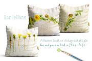 Dandelions-clipart set watercolor, an Illustration by watercolorwild.graphics (Thumbnail 4 of 11)
