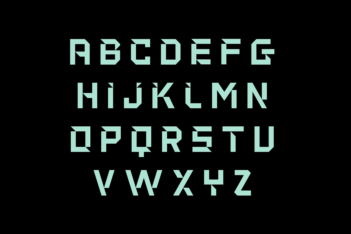 Jackknife - Edgy Display Font preview 7