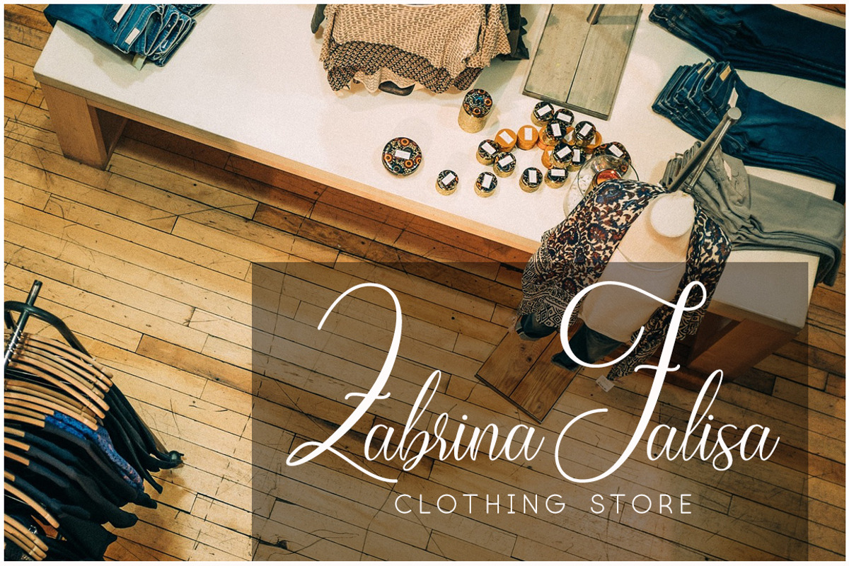 ametta Script Font preview 7