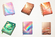 Back To School Notebook Clipart, an Illustration by RobertsArt (Thumbnail 2 of 7)