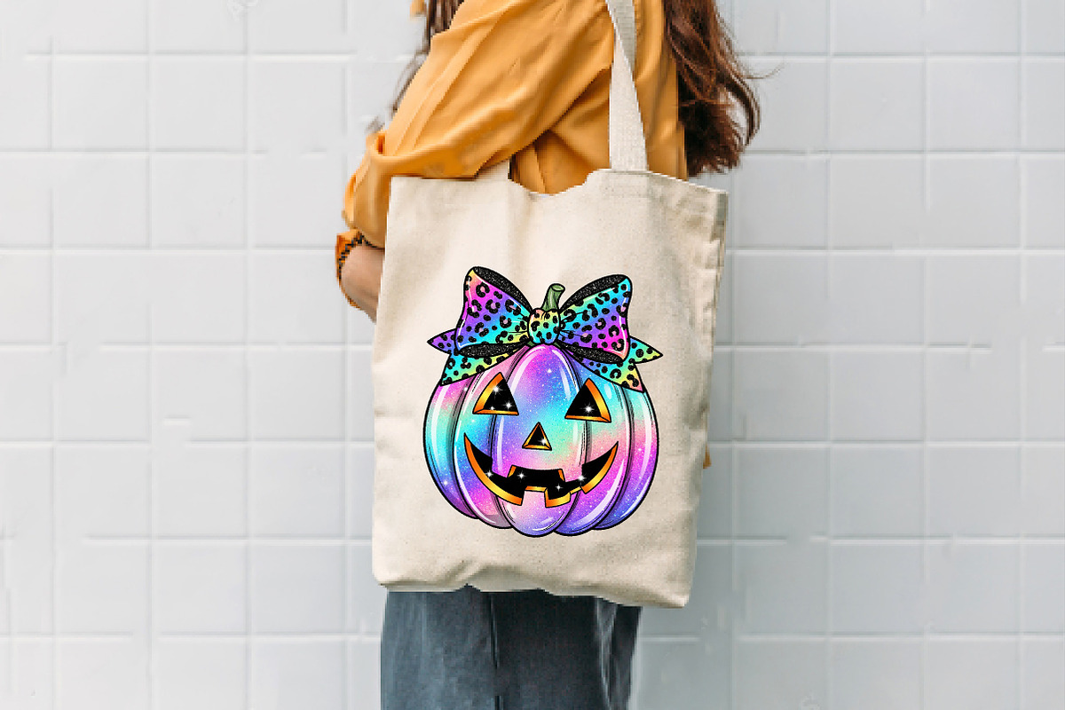 Neon Coquette Halloween Pumpkin PNG, an Illustration by Dream Creation (Photo 3 of 5)