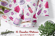 Aromatherapy Watercolor Collection, an Object Illustration by BarvArt (Thumbnail 13 of 17)
