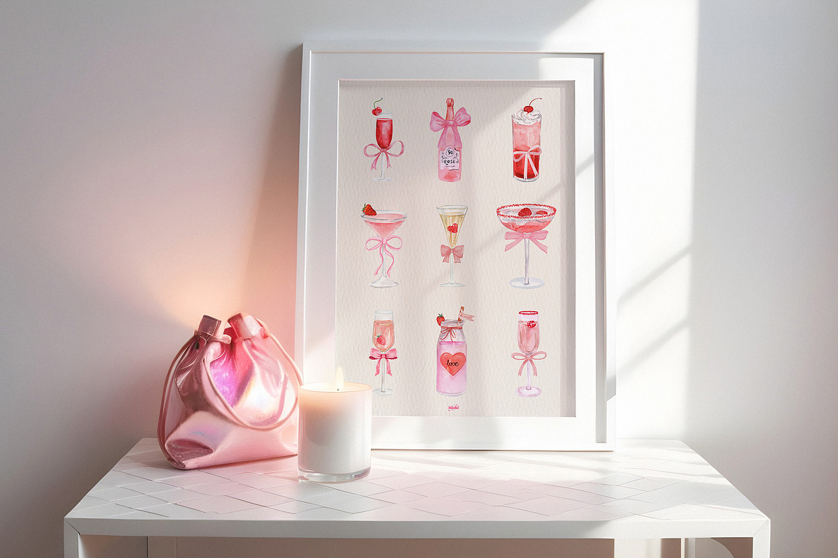 Girly Frame Mockup #1 ~5x7 Ratio, a Household Mockup by isjakimockups (Photo 6 of 7)