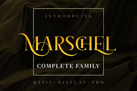 Marschel Complete Family, a Serif Font by Zeune Type Foundry