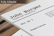 50% Off on Resume Template Bundle, a Resume Template by Made by Mancie (Thumbnail 5 of 5)