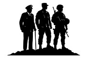 Military Heroes Group, an Object Graphic by Gfx_Store (Thumbnail 11 of 16)
