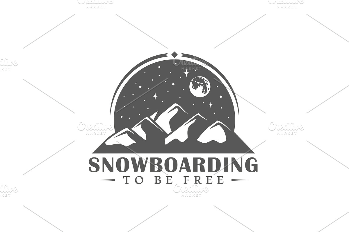 18 Snowboarding Logos Templates, a Branding & Logo Template by Art Design (Photo 22 of 26)
