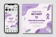 World Cancer Awareness 2025, an UI Kit Template by MightyDesign (Thumbnail 1 of 7)