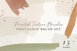 Painted Texture Brushes