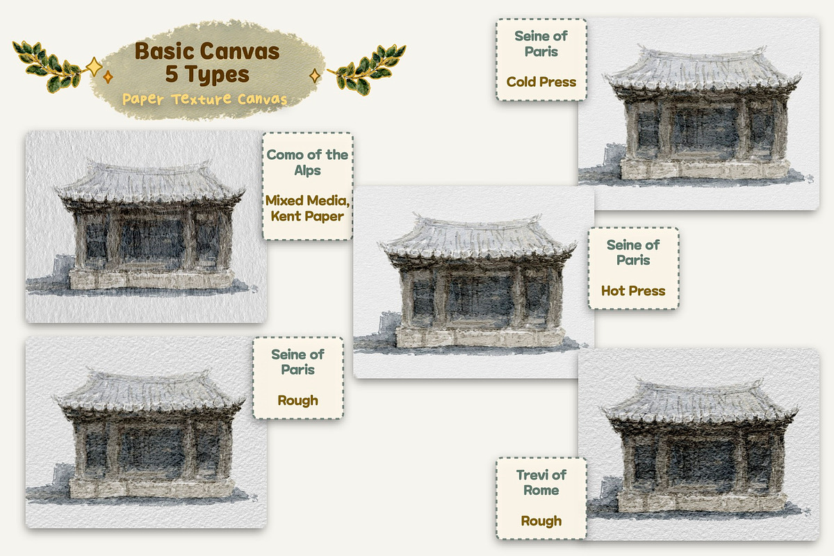 Authentic WATERCOLOR BRUSHES by Seo, a Brushes & More by Illustration by Seo (Photo 25 of 33)