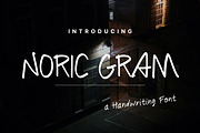 Noric Gram Font - Handwriting Font, a Handwritten Font by BeadyLab (Thumbnail 1 of 7)