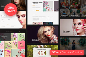 Squarespace7 Template-Lilium Fashion