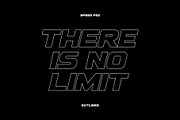 SPEED FEZ FONT, a Sans Serif Font by Andika Fez (Thumbnail 3 of 9)