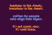 Modino - Geometric Bauhaus Font, a Font by UppercapType (Thumbnail 10 of 10)