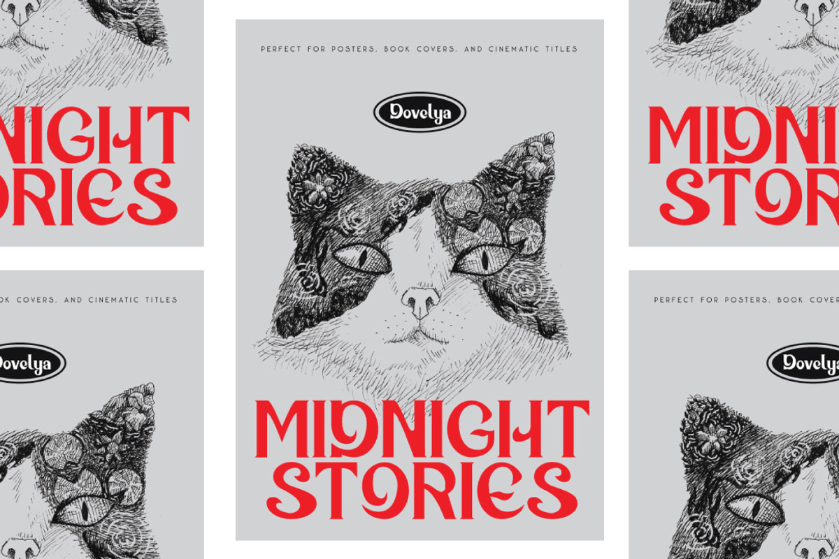 Dovelya - Vintage Display Serif, a Serif Font by ashenterprise (Photo 9 of 10)