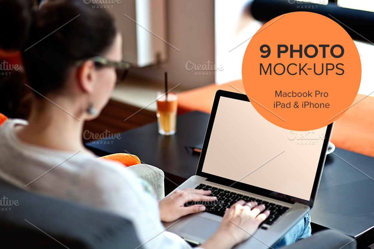 9 photo mock-ups - devices, an iPhone Mockup by show it better (Photo 1 of 5)