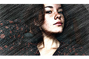 Pencil Sketch Effect Mockup, a Layer Style Add-On by studiogstock (Thumbnail 2 of 2)
