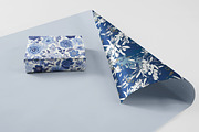 Blue on white floral patterns, a Pattern Graphic by Ninterints (Thumbnail 16 of 18)