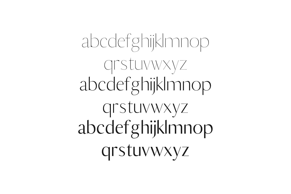 Berton Sans Serif 3 Font Family Pack preview 3