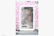 Miami Poster Mockup, US25MIA286, an Advertising Mockup by Brandacle Mockups (Thumbnail 2 of 3)