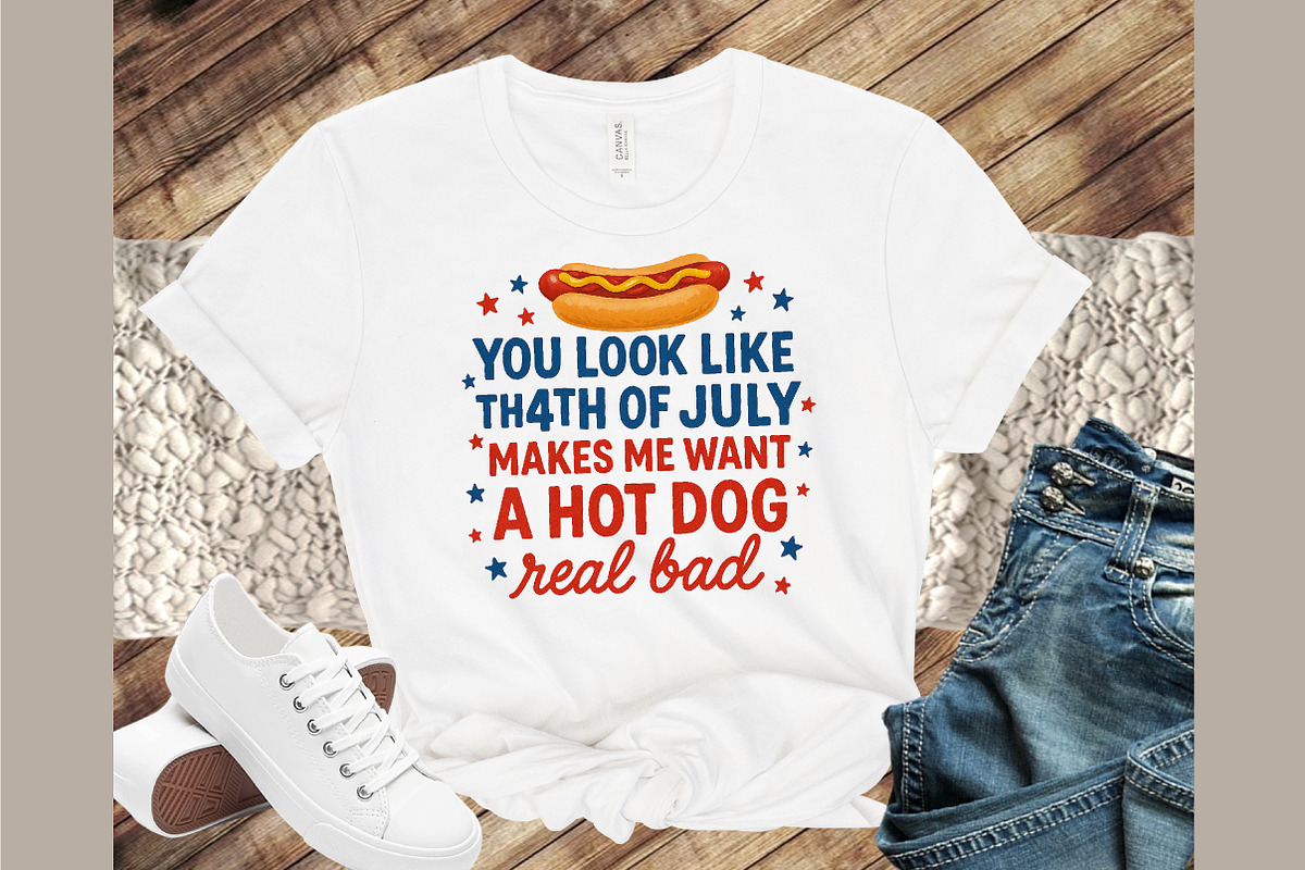 You Look Like the 4th of July PNG, an Illustration by Sublimation Artist (Photo 5 of 9)