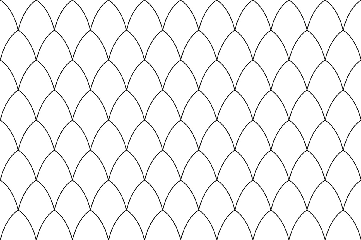 Scale seamless pattern, a Pattern Graphic by Volyk (Photo 7 of 7)