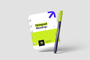 Notepad and Pen Mockups, a Books & Magazine Mockup by artimasa (Thumbnail 6 of 6)