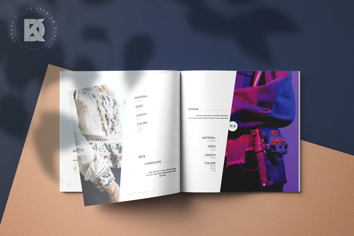 Product Brochure / Catalog, a Brochure Template by Kahuna Design (Photo 6 of 10)