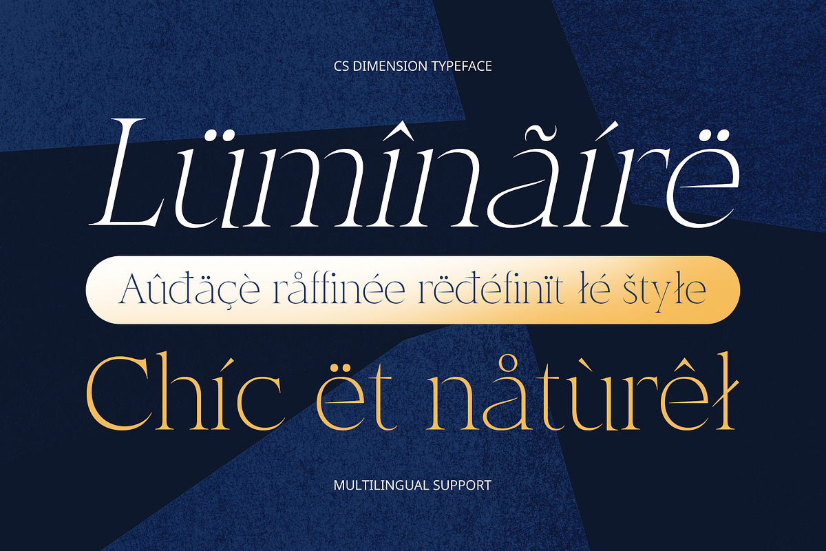 CS Dimension – Elegant Font, a Serif Font by Craft Supply Co. (Photo 6 of 8)