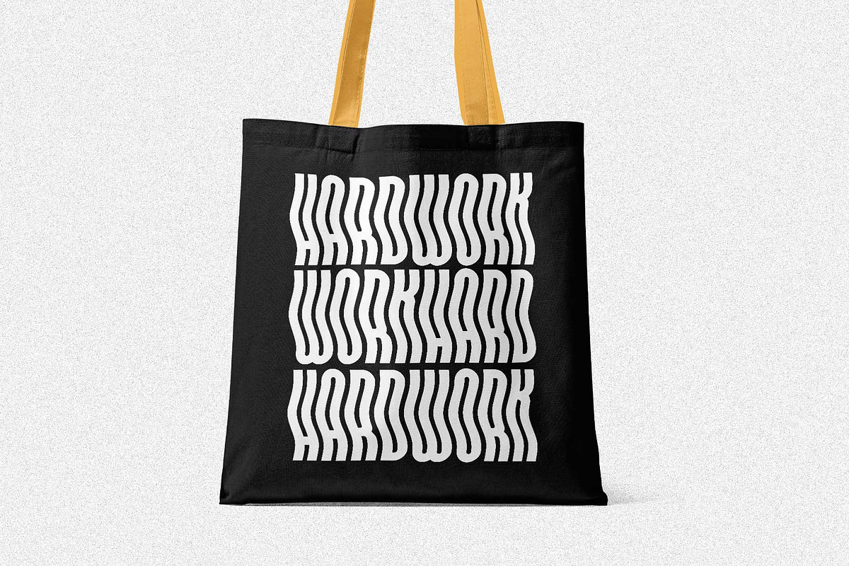 Hipnouma - Wavy Style, a Sans Serif Font by Arterfak Project (Photo 4 of 13)