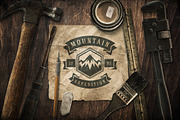 280 Outdoor logos and badges, a Branding & Logo Template by Vasya Kobelev (Thumbnail 35 of 83)